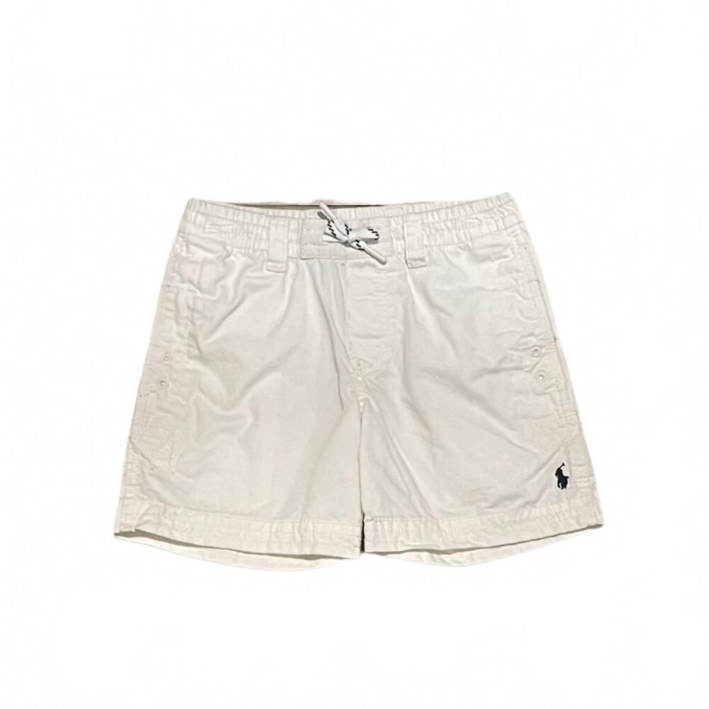 NEW RALPH LAUREN kid's twill relaxed shorts in nevis